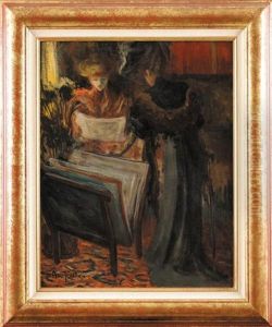 Les Collectionneuses by Louis Abel-Truchet