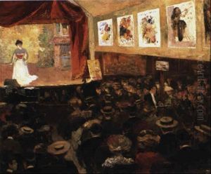 Le Cafe-concert by Louis Abel-Truchet