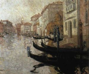 Canal A Venise by Louis Abel-Truchet