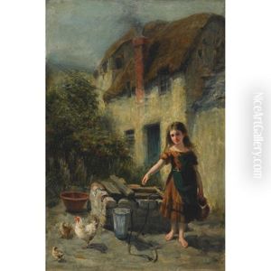 The Village Maiden by John Brown Abercromby