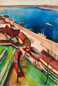 Utsikt Over Soder Malarstrand by Martin Aberg