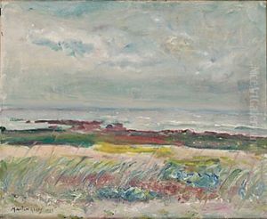Sommardis Over Havet. Strandbild Fran Torekov by Martin Aberg