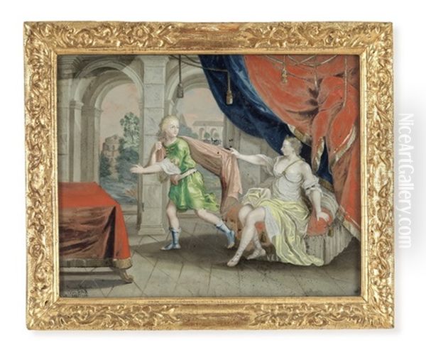 Joseph Flieht Vor Potiphars Weib - view 1