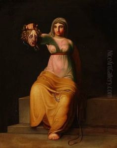 A Pair Of Allegories Of The Theology And The Philosopher (pair) by Nicolaj-Abraham Abilgaard
