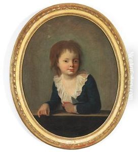 Portrait Of N. A. Abildgaard's Son Marcus Aurelius Abildgaard (1781-1786) by Nicolaj-Abraham Abilgaard