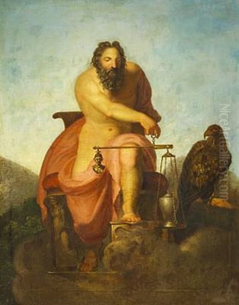 Jupiter Weighing The Destiny Of The Human Race - view 1