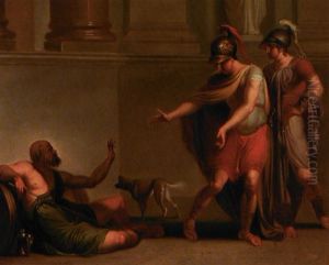 Alexander Den Store Og En Officer Hos Diogenes Alexander Den Store Og En Officer Hos Diogenes