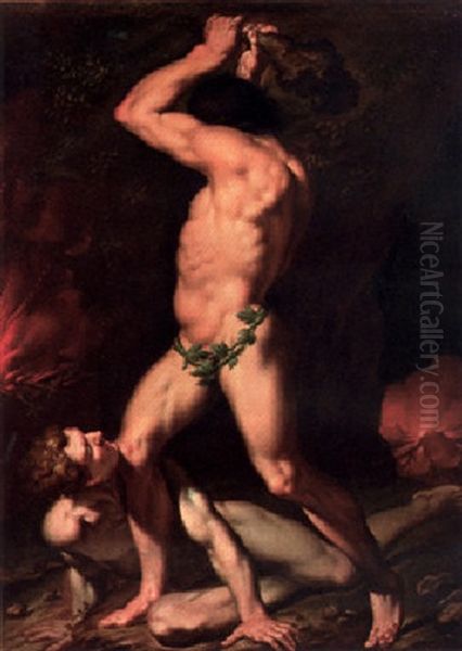 Hercules And Cacus - view 1