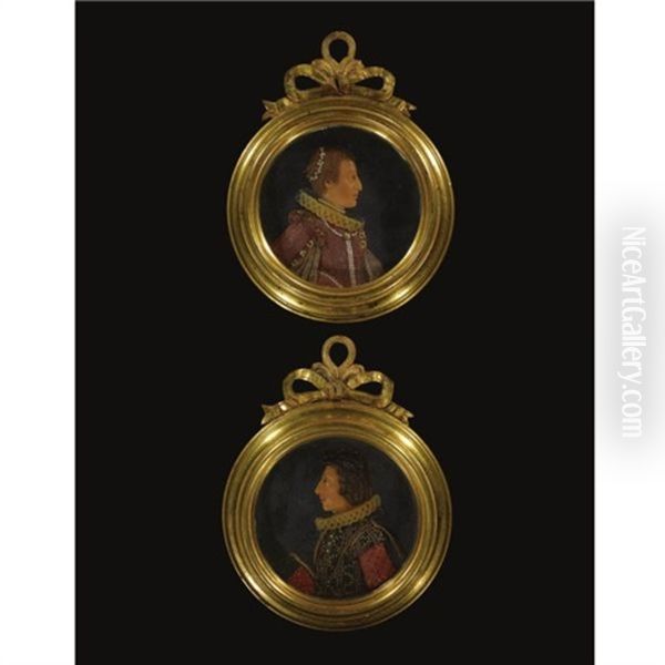 Portrait Reliefs (pair) - view 1