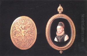 Portrait Of A Lady by Antonio Abondio
