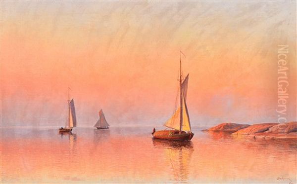 Sailboats In The Archipelago Of Ahvenanmaa - view 1