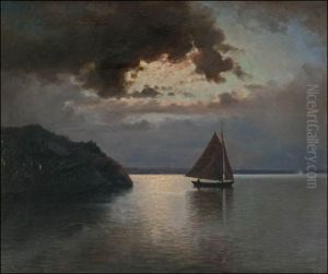 Iltapurjehdus (sailing At Dawn) by Erik Abrahamsson