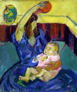 Playing Baby by Simon Claude (Vanier) Abramovitsch