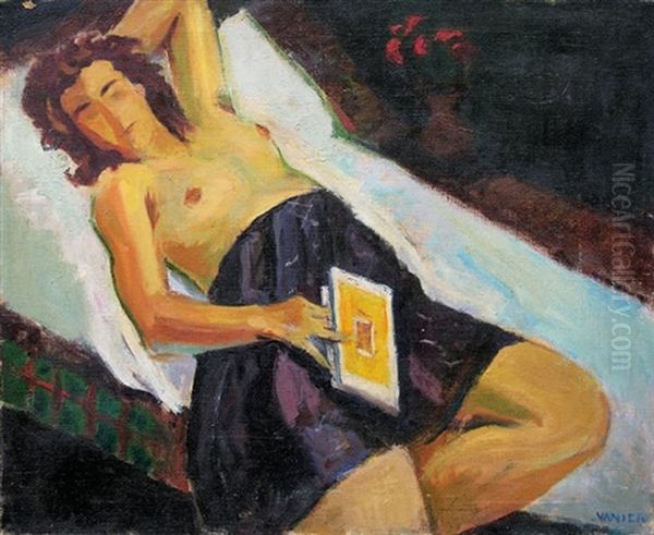 Jeune Femme Au Livre - view 1