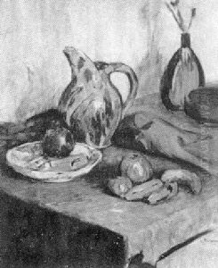 Tabletop Still Life by Lucien Abrams