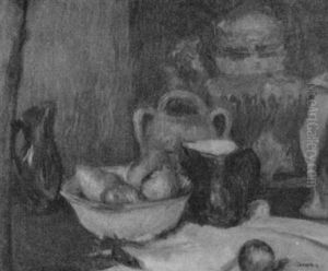 Blue Still Life by Lucien Abrams