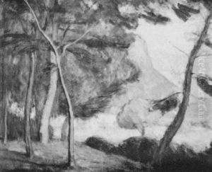 A Grove By The Sea by Lucien Abrams