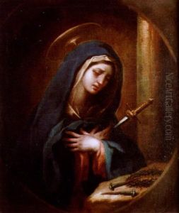 La Virgen Dolorosa by Manuel Fernandez Acevedo