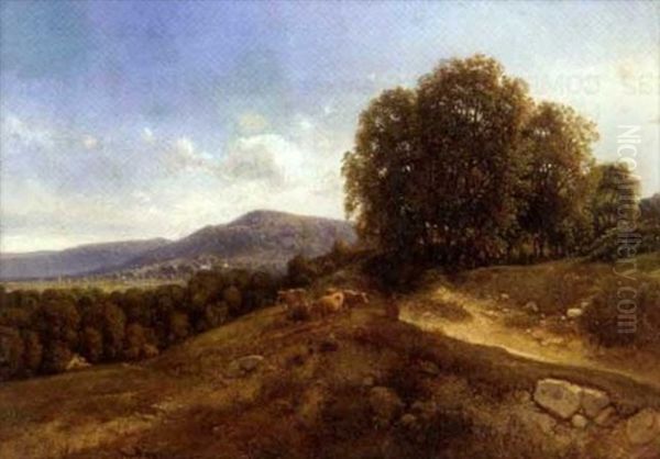Vaches Sur Les Collines - view 1