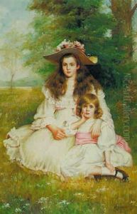 Two Sisters In The Park Two Sisters In The Park