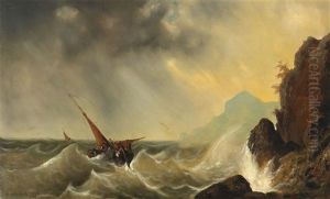 A Ship In Rough Seas