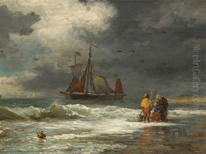 Shrimp Fisherman by Andreas Achenbach