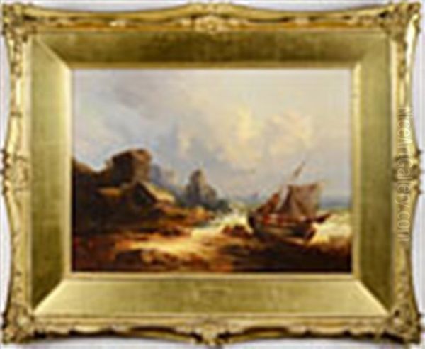 On A Rocky Seacoast - view 1