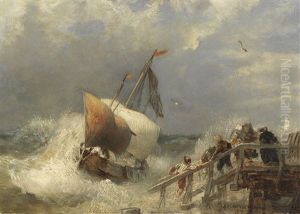 Sturm Am Hafen