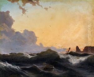 Stormy Sea At Evening Stormy Sea At Evening