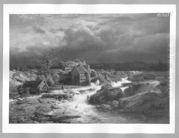 Landscape With Torrent - view 1