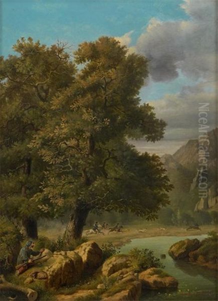 Les Chasseurs A Courre - view 1