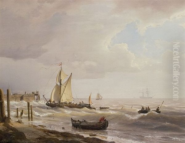 Hafen An Der Hollandischen Kuste - view 1