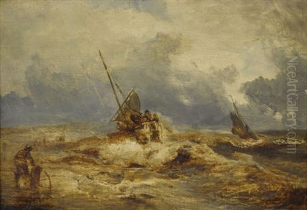 Fishing Boats Coming Ashore - view 1