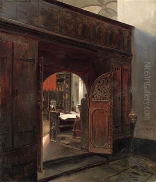 A Church Interior (collab. W/hubert Salentin) - view 1