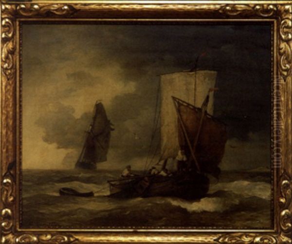 Fishing Boat Coming Into Shore - view 1
