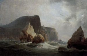 Felsige Kuste by Andreas Achenbach