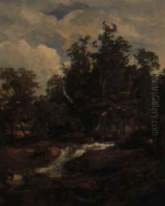 Fluslandschaft by Andreas Achenbach