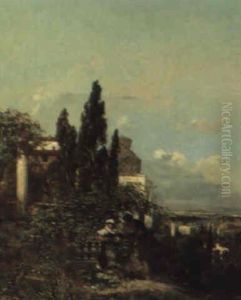 Stelldichein by Andreas Achenbach