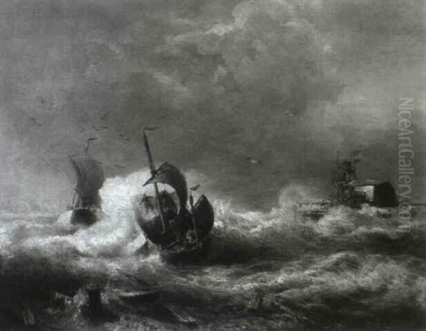 Sturm An Der Nordseekuste - view 1