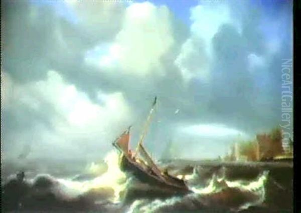 Auslaufender Fischkutter. - view 1