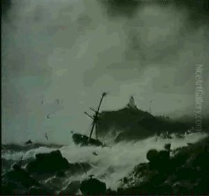 Sturm An Der Normandiekuste Sturm An Der Normandiekuste