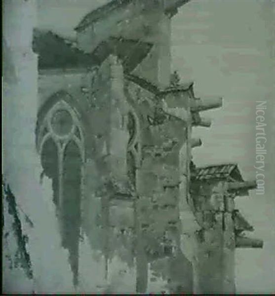 Architekturstudie Ruine Altenberg - view 1