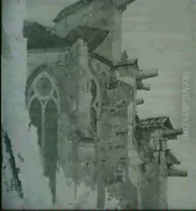 Architekturstudie Ruine Altenberg Architekturstudie Ruine Altenberg
