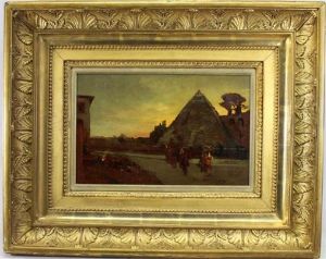 Pyramids by Oswald Achenbach