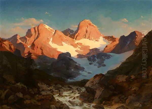 Alpenglow - view 1