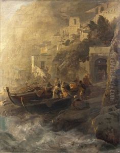 Fishermen On The Amalfi Coast