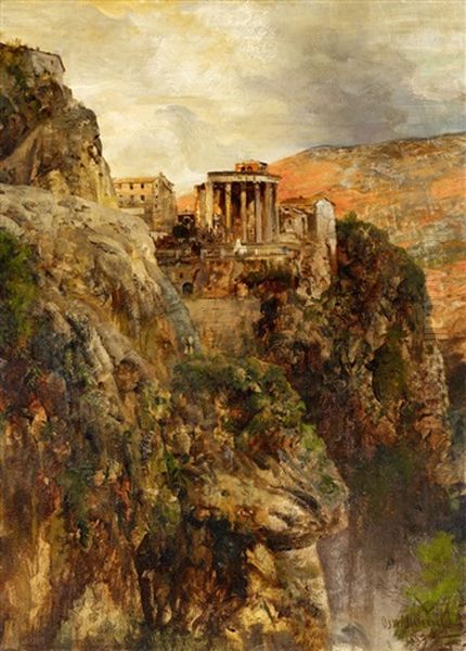 The Temple Of Vesta In Tivoli - view 1
