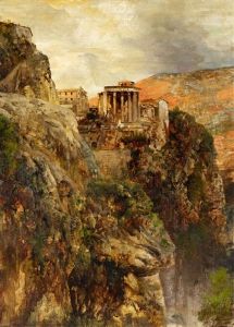 The Temple Of Vesta In Tivoli