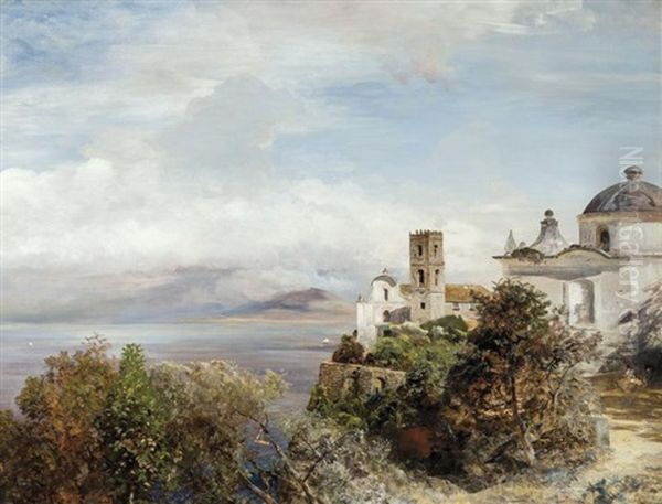 La Chiesa Della Ss. Annunziata A Vico Equense Dans La Baie De Naples, Campania - view 1