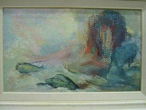 Pointillistische Compositie. by Johannes J. Aarts